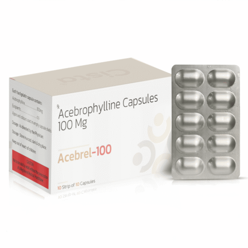 Acebrophylline 100mg Capsules