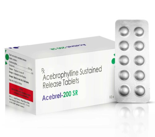 Acebrophylline Sustained Release Tablets 200 Mg
