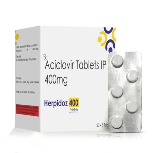 Aciclovir Tablets IP 400 Mg - Herpidoz 400