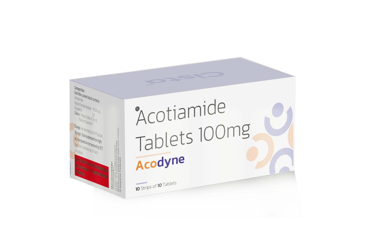 Acotiamide Tablets 100 Mg – Acodyne, Compositions of Acotiamide Tablets 100 Mg – Acodyne are Acotiamide Tablets 100mg, Acotiamide Tablets 100 Mg – Acodyne offered by CistaMedicorp