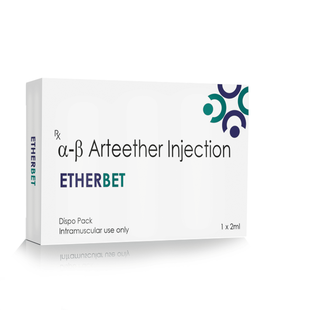 Alpha-Beta Arteether Injection – ETHERBET Injection, Compositions of Alpha-Beta Arteether Injection – ETHERBET Injection are Alpha Beta Arteether, Alpha-Beta Arteether Injection – ETHERBET Injection offered by CistaMedicorp