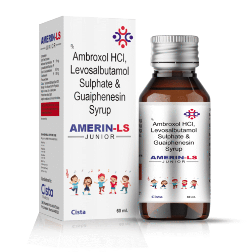 Ambroxol HCL, Levosalbutamol Sulphate & Guaiphenesin Syrup