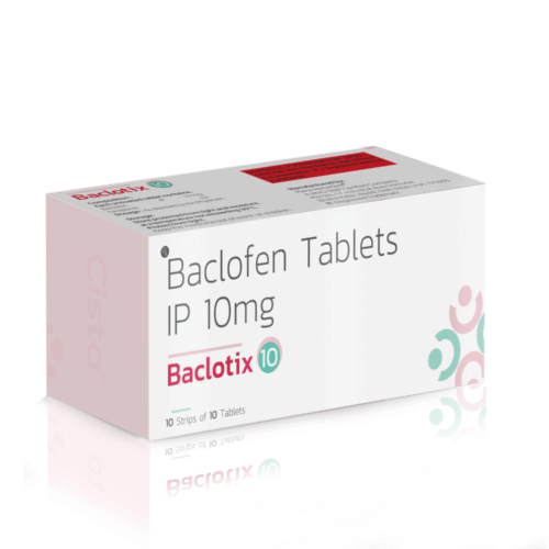 Baclofen Tablets IP 10 Mg - Baclotix 10