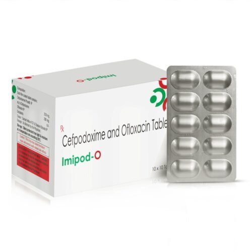 Cefpodoxime & Ofloxacin Tablets - Imipod O