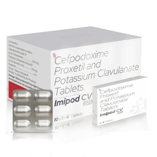 Cefpodoxime Proxetil 200 mg & Potassium Clavulanate 125 mg Tablets