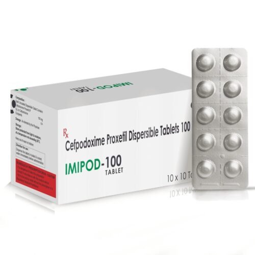 Cefpodoxime Proxetil Dispersible Tablets 100 Mg