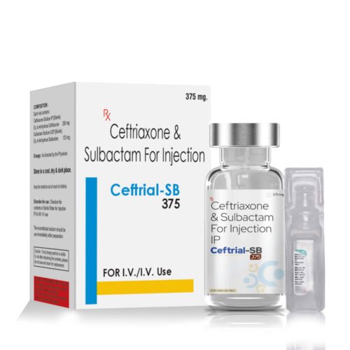 Ceftriaxone 250 mg + Sulbactam 125 mg Injection