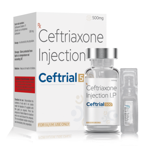 Ceftriaxone Injection IP 500 Mg - Ceftrial 500 - Image 2