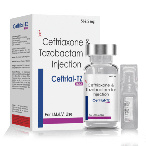 Ceftriaxone & Tazobactam for Injection