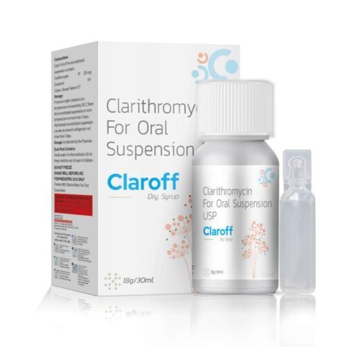 Clarithromycin Oral Suspension 125 Mg - Claroff