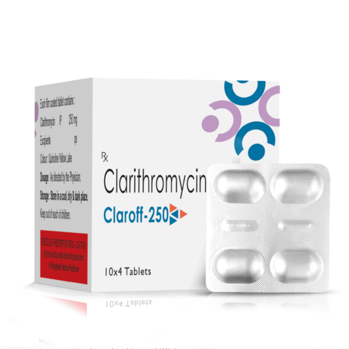 Clarithromycin Tablets IP 250 Mg - Claroff 250