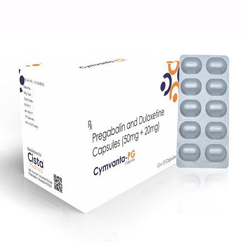 Cymvanta PG Tablet with Pregabalin 50 MG + Duloxetine 20 MG  CAPS 