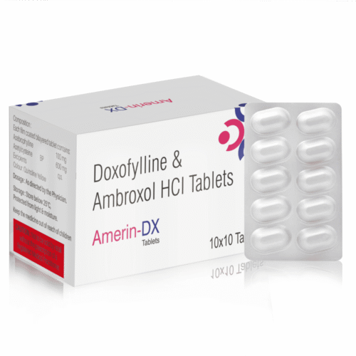 Doxophylline & Ambroxol Hydrochloride Tablets