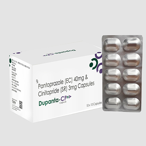 Dupanta CP Capsule with Pantoprazole 40 mg(ER) + Cinitapride 3  mg(SR) 