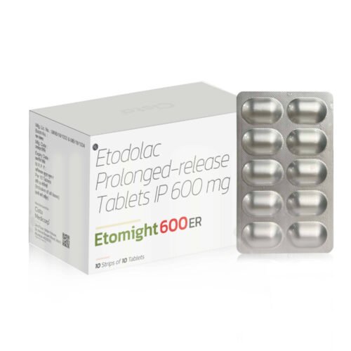 Etodolac Prolonged Release Tablets IP 600 Mg - Etomight 600 ER