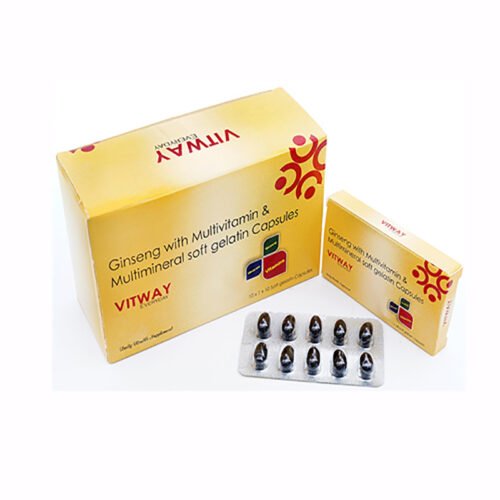 Vitway Everyday (Drug), Compositions of Vitway Everyday (Drug) are Ginseng 10mg+Vitamin C 25mg+Niacinamide 18mg+Thiamine Mononitrate 1.4mg+Riboflavine 1.6mg+Vitamin B6 2mg+Calcium D.Pantothenate 2.5mg+Folic Acid 200mcg+Vitamin B12 1mcg+Vitamin A Palmitate 200mcg+Vitamin E Acetate 10mg+Zinc Sulphate 12mg+Copper Sulphate Pentahydrate 1.7mg+Manganese As Manganese Sulphate 1.4mg+Chromium Chloride 50mcg+Sodium Selenate 40mcg, Vitway Everyday (Drug) offered by Cista Medicorp