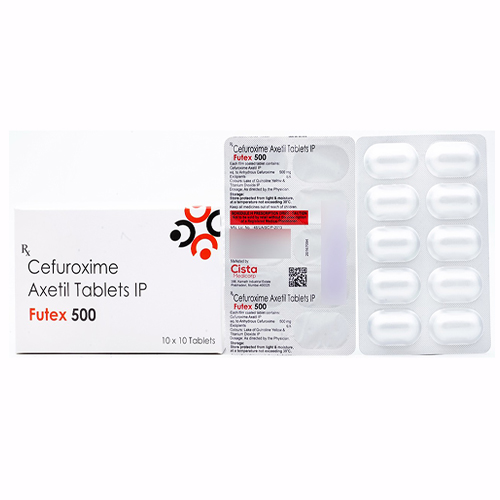 Futex 500 Tablet with Cefuroxime Axetil 500mg 