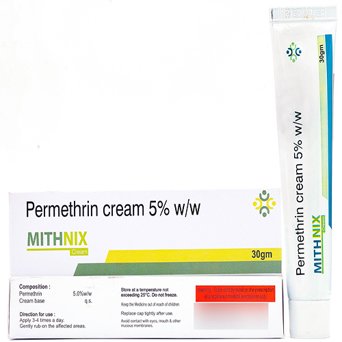 Mithnix Cream with Permithrin cream 