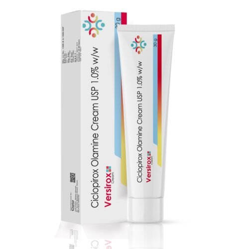 Versirox, Compositions of Versirox are Ciclopirox 1% cream, Versirox offered by Cista Medicorp