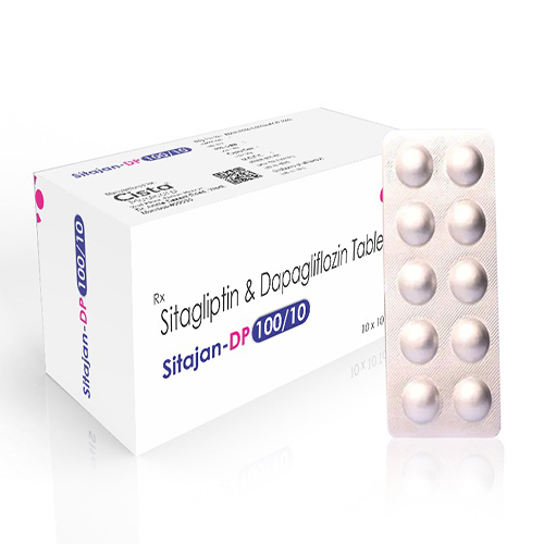 Sitajan-DP 100/10 Tablet with Dapagliflozin 10 MG +Sitagliptin 100 MG  TAB 
