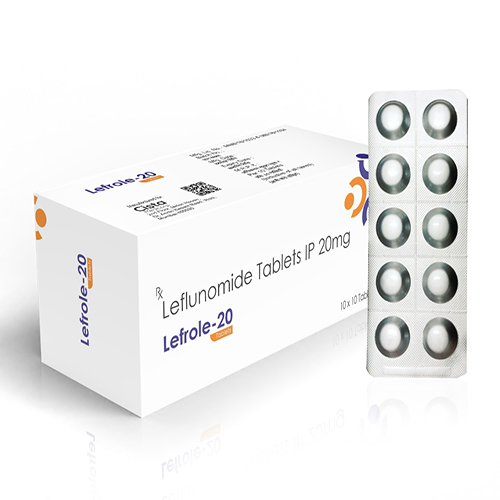 Lefrole 20 Tablet with Leflunomide 20mg 