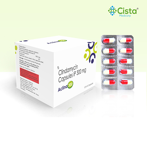 Aclina 300 Capsule with Clindamycin 300mg 