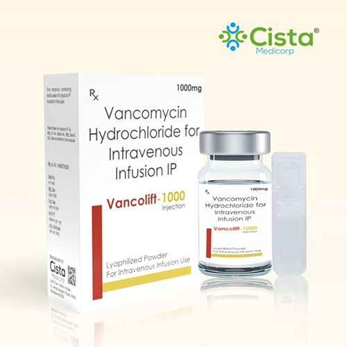 Vancolift- 1000 Dry Injection with Vancomycin 1000 mg 