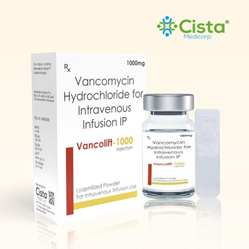 Vancolift- 1000 Dry Injection with Vancomycin 1000 mg 