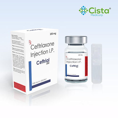 Ceftrial 250 Dry  Injection with Ceftriaxone 250mg 