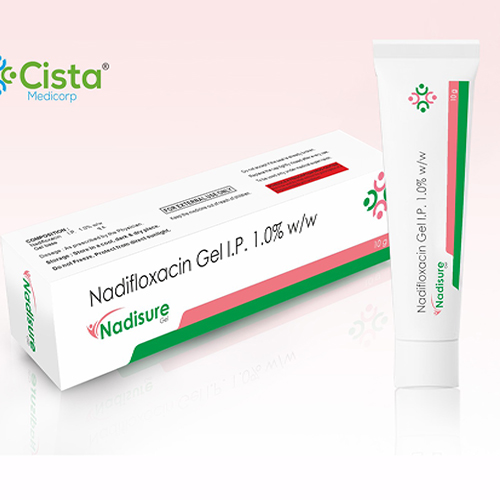 Nadisure gel with Nadifloxacin 1% gel 