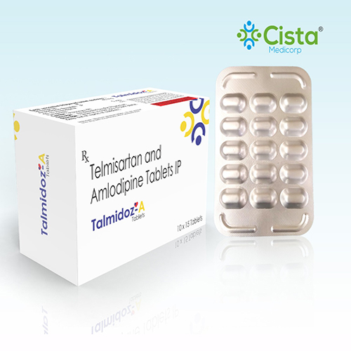 Talmidoz A Tablet with Telmisarten 40 mg + Amlodipine 5 mg 