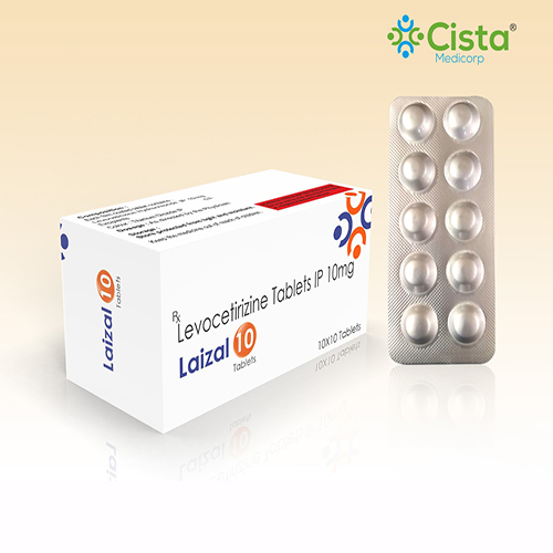 Laizal 10 Tablet with Levocetirizine 10mg 