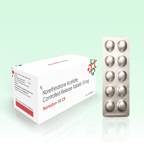 Noreston10 CR Tablet with Norethisterone 10mg CR 