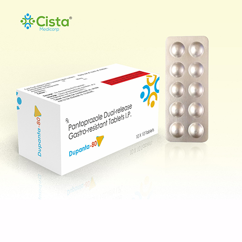 Dupanta 80 Tablet with Pantoprazole 80 mg 