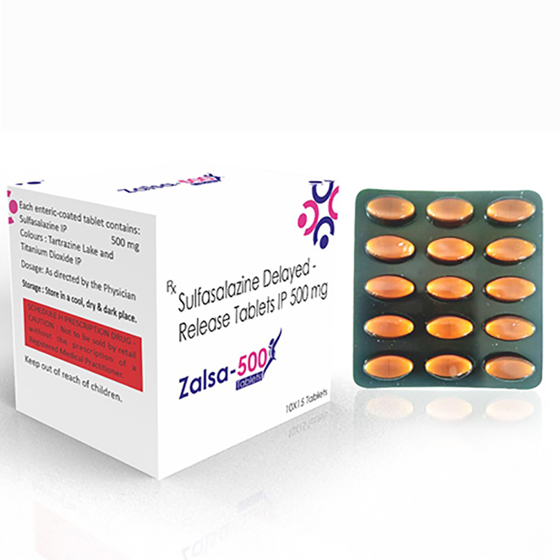 Zalsa 500 Tablet with Sulfasalazine 500 mg 