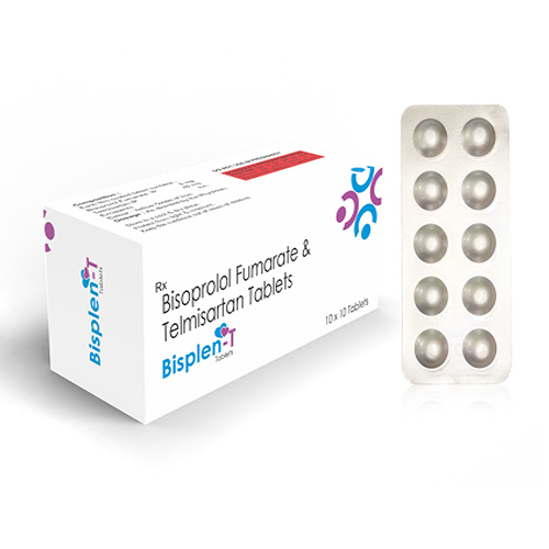 Bisplen-T Tablet with Telmisartan 40mg + Bisoprolol 5mg 