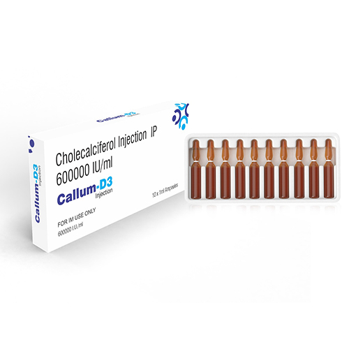 Callum D3 Liquid Injection with Vitamin D3 600,000 IU/ml 