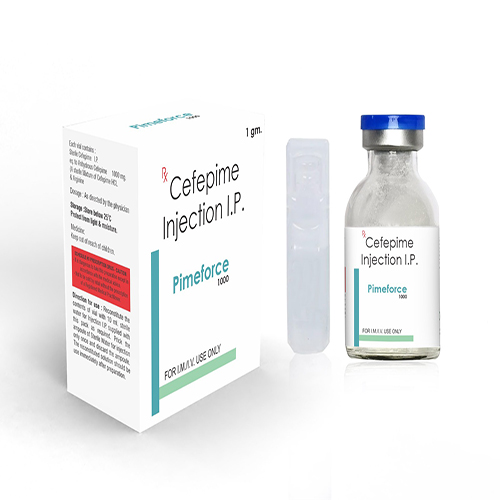 Pimeforce 1000 Dry Injection with Cefepime 1 gm 