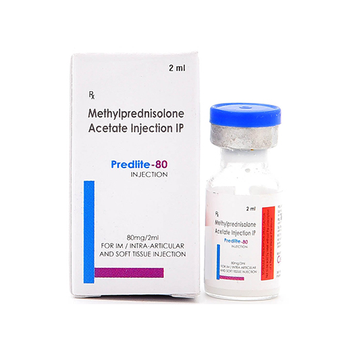 Predlite 80 Dry Injection with Methylprednisolone Acetate 80 mg 
