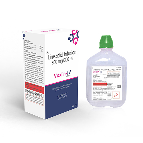 Voxlin I.V I.V with Linezolid infusion 