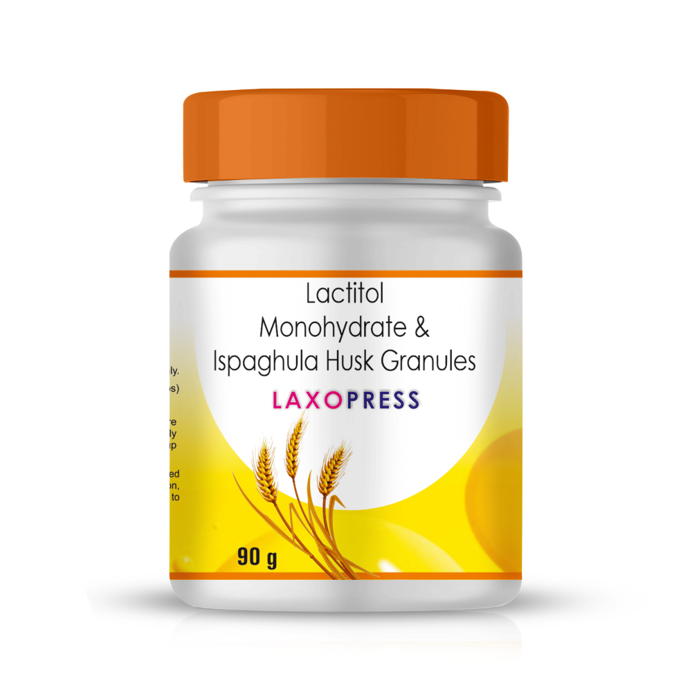 Lactitol Monohydrate & Ispaghula Husk Granules – Laxopress, Compositions of Lactitol Monohydrate & Ispaghula Husk Granules – Laxopress are Lactitol Monohydrate 10g + Ispaghula  Husk 3.5g, Lactitol Monohydrate & Ispaghula Husk Granules – Laxopress offered by CistaMedicorp