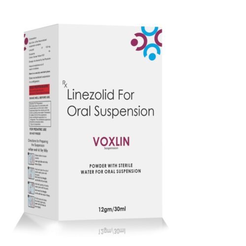 Linezolid For Oral Suspension – Voxlin, Compositions of Linezolid For Oral Suspension – Voxlin are Linezolid 100 mg With Water, Linezolid For Oral Suspension – Voxlin offered by Cista Medicorp