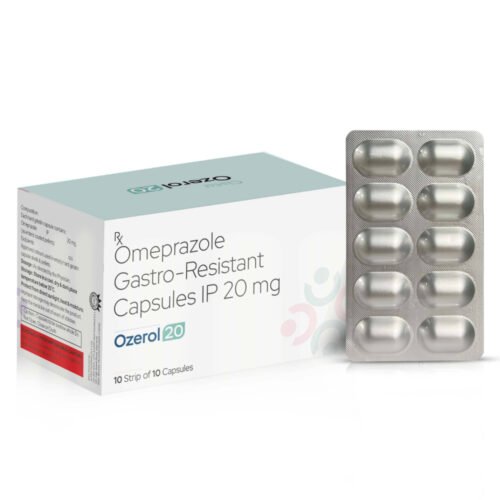 Omeprazole Gastro-Resistant Capsules IP 20 Mg