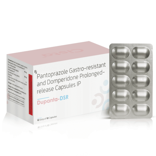 Pantoprazole Gastro Resistant & Domperidone Prolonged Release Capsules IP - Dupanta DSR