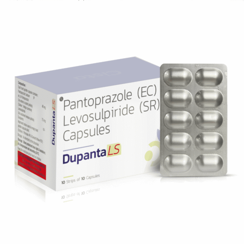 Pantoprazole Sodium (EC) & Levosulpiride (SR) Capsules - Dupanta LS