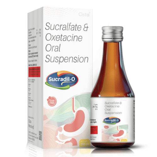 Sucralfate & Oxetacaine Oral Suspension - Sucradil O - 200 Ml