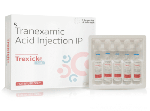 Tranexamic Acid Injection IP 500 Mg