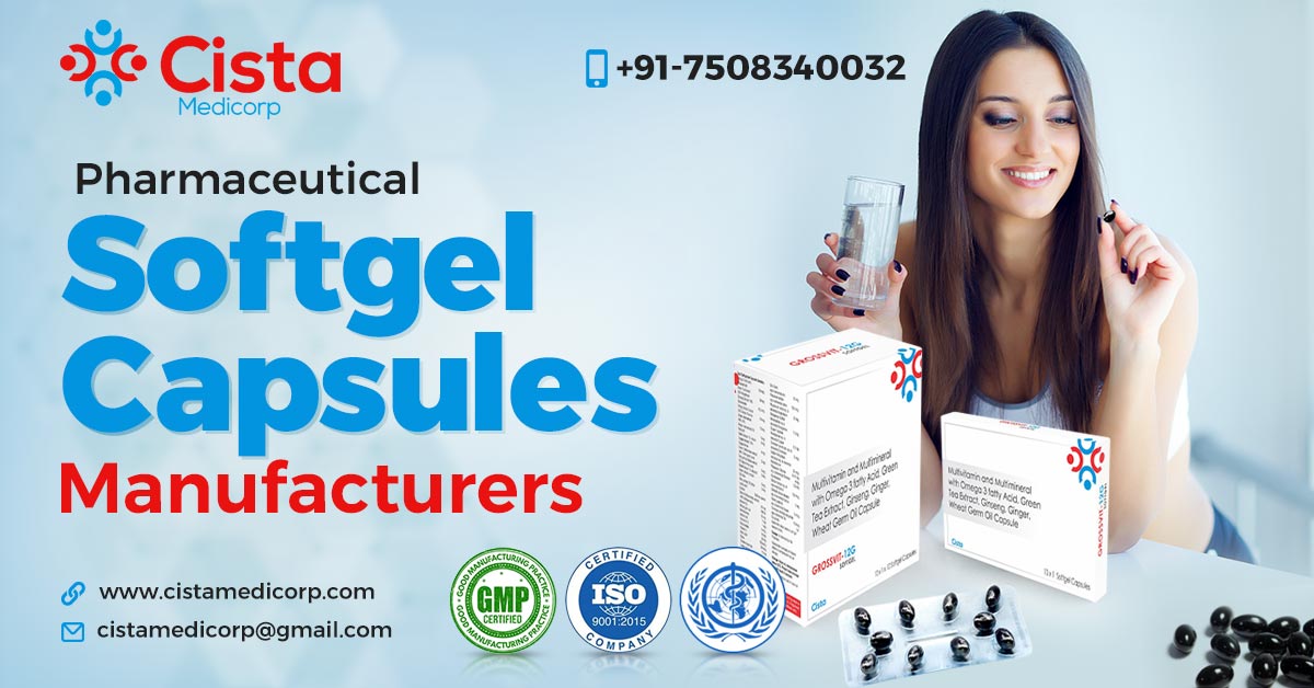 Softget capsules manufacturers