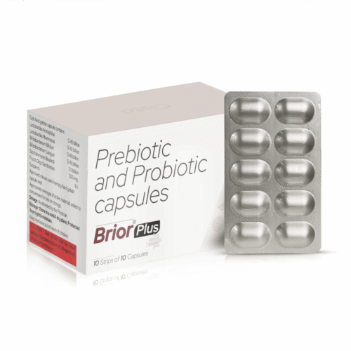 Prebiotic & Probiotic Capsules - Brior Plus
