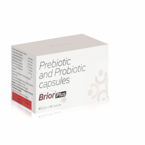 Prebiotic & Probiotic Capsules – Brior Plus, Compositions of Prebiotic & Probiotic Capsules – Brior Plus are Lactobacillus acidoplilus 1 billion Lactobacillus rhamnosus 1 billion Bifido becterium longum 1 billion Saccharomyces boulardii 0.5 billion Bacillus clousii 2 billion Clostridium butyricum 0.5 billion fructooligosaccharides 100 mg, Prebiotic & Probiotic Capsules – Brior Plus offered by Cista Medicorp